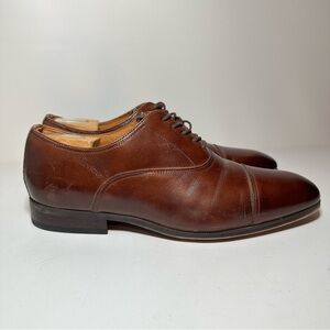 Mens Shoes Florsheim Corbetta Cap Toe Oxford Cognac Leather 14180-221  Size 8.5D